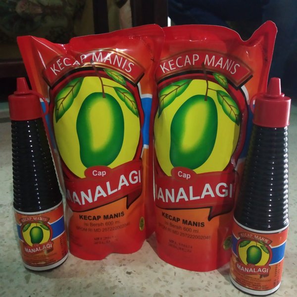 Kecap Manis Manalagi Refill - Sweet Manalagi Sauce Refill /650ml